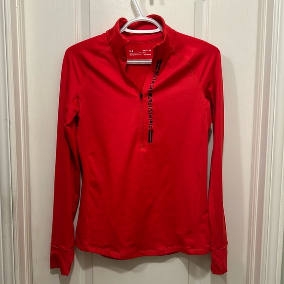 Under Armor fitted coldgear quarter zip ❤️❤️ - Picture 1 of 7